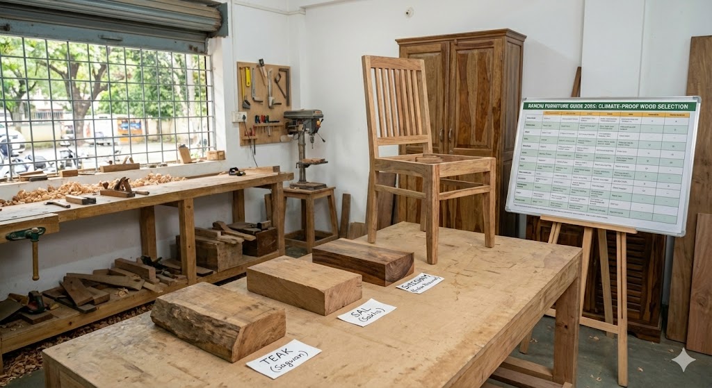 Best Wood for Furniture in Ranchi: A Complete Buyer’s Guide (2025)